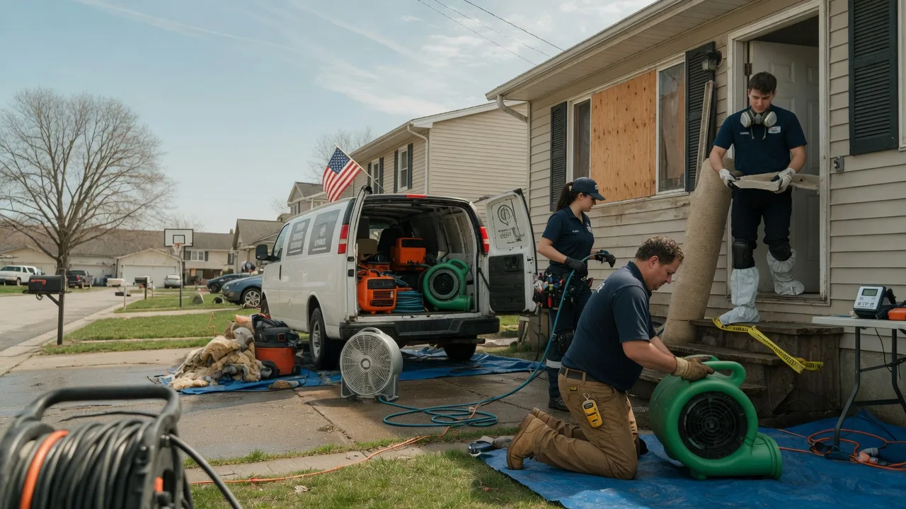 Water Damage Restoration in Hansboro, ND near me